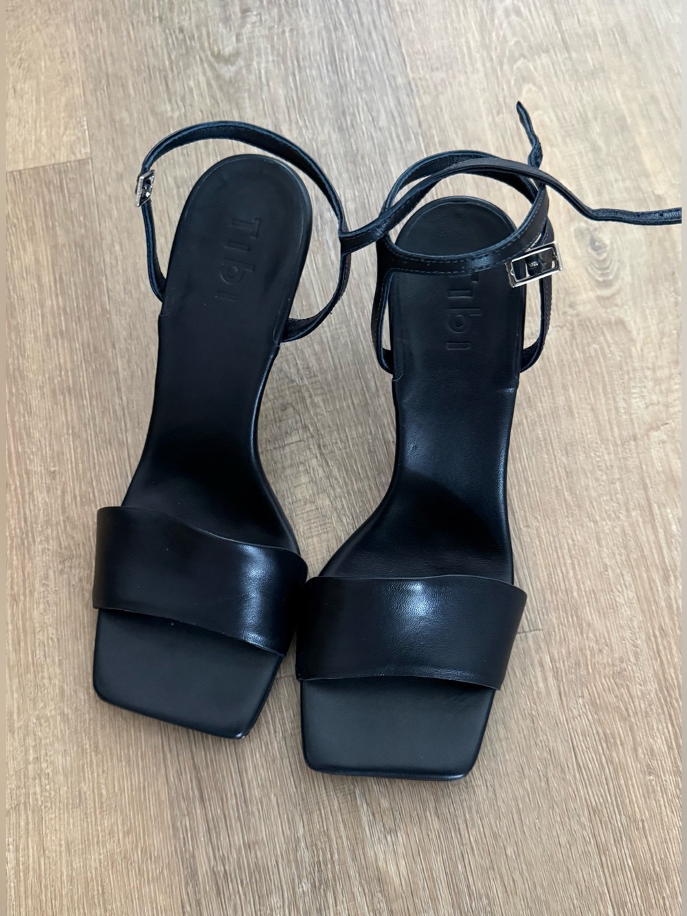 Tibi Golly Sandals | Navy | Size EU39.5